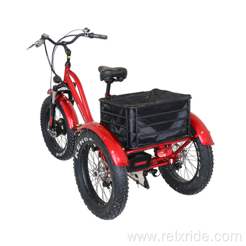 Factory Outlet Disc Brake Electric Powered Tricycle